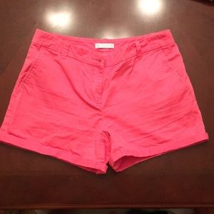 New York and company pink high waisted shorts